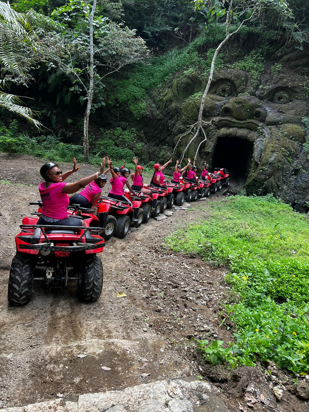 Escape with MJ Travel group on an ATV jungle ride in Bali